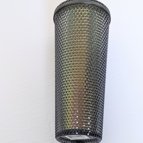 New Starbucks Black Studded Tumbler 2020 Venti 24Oz Cup Iridescent Dark unicorn - Picture 2 of 7
